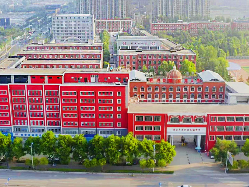 黄陵校园鸟瞰图