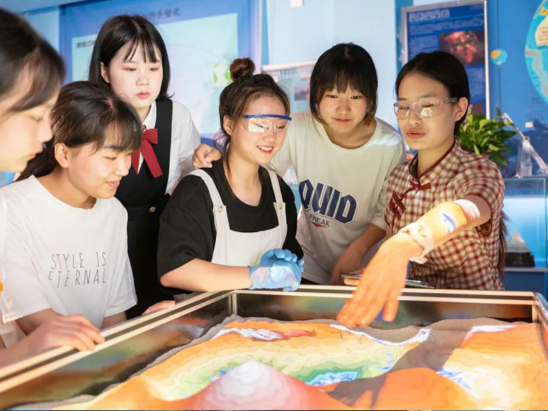黄陵数字化地理实验室